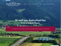 Website Screenshot Dr. Andrea Passl-Veit