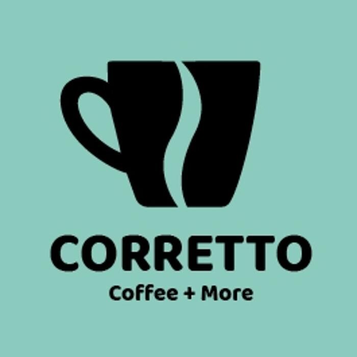 CORRETTO - Coffee + More Logo