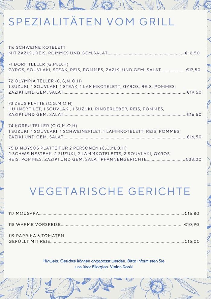Bilder Griechisches Restaurant Kreta