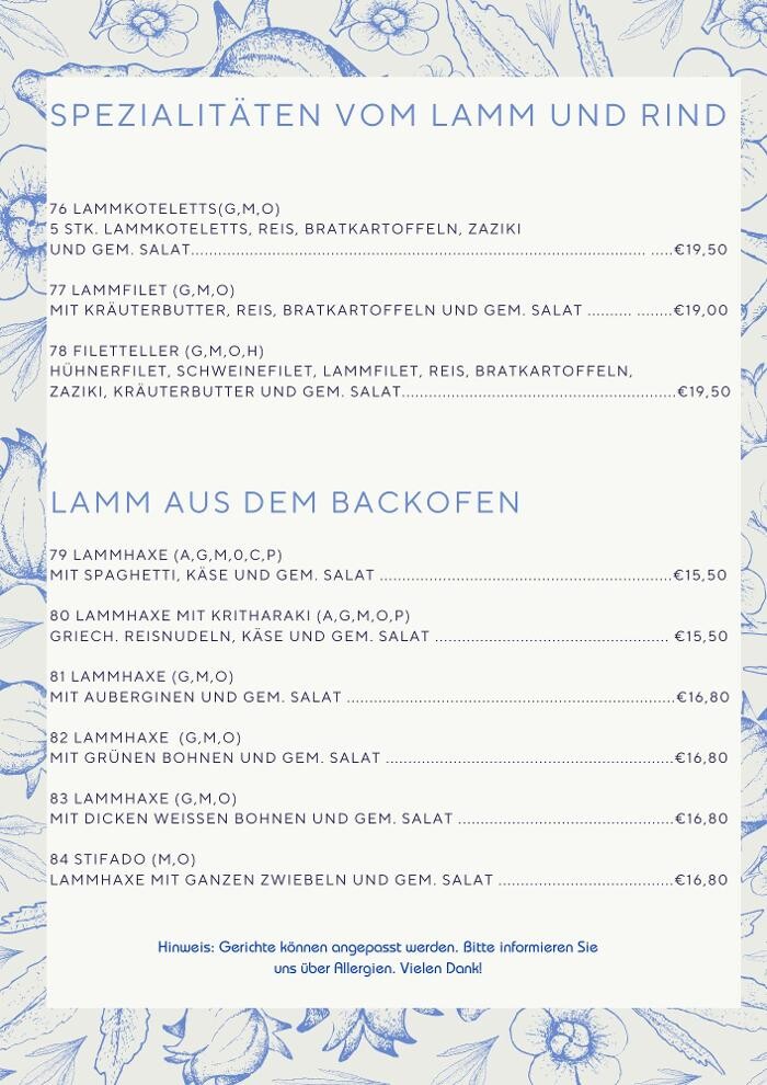 Bilder Griechisches Restaurant Kreta