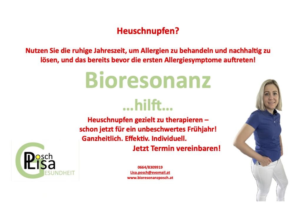 Bilder Bioresonanztherapie Posch