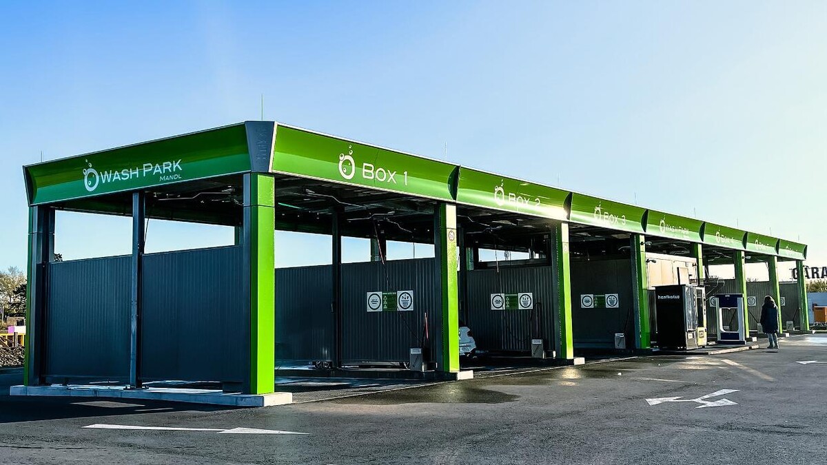 Bilder WashPark Mandl Baden - SB-Boxen