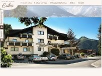 Website Screenshot Café Pension Erika - Pertisau am Achensee