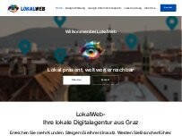Website Screenshot LokalWeb