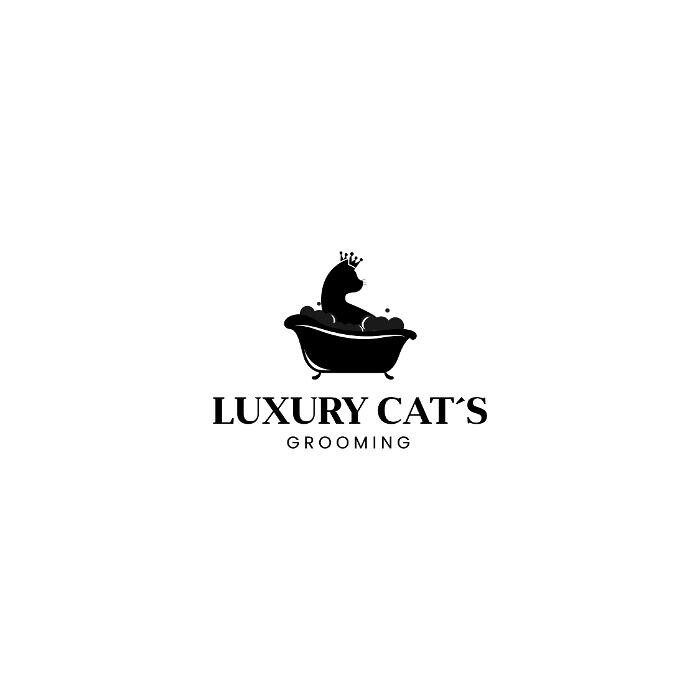 Luxury Cat´ s Grooming Logo