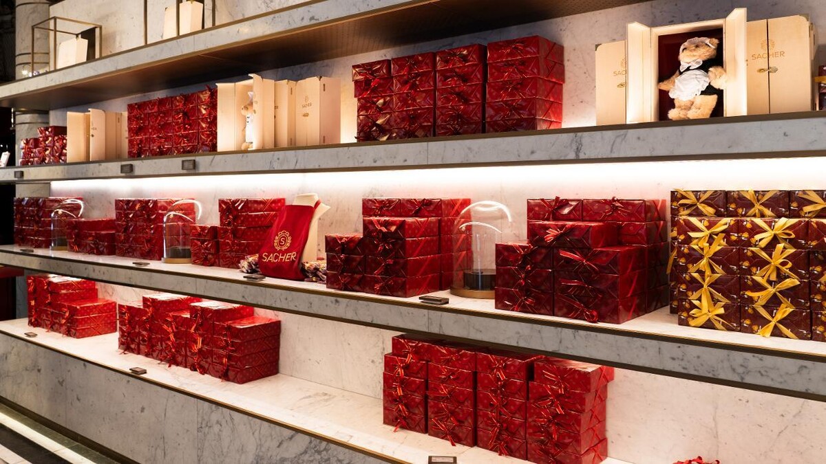 Bilder Sacher Confiserie Vienna