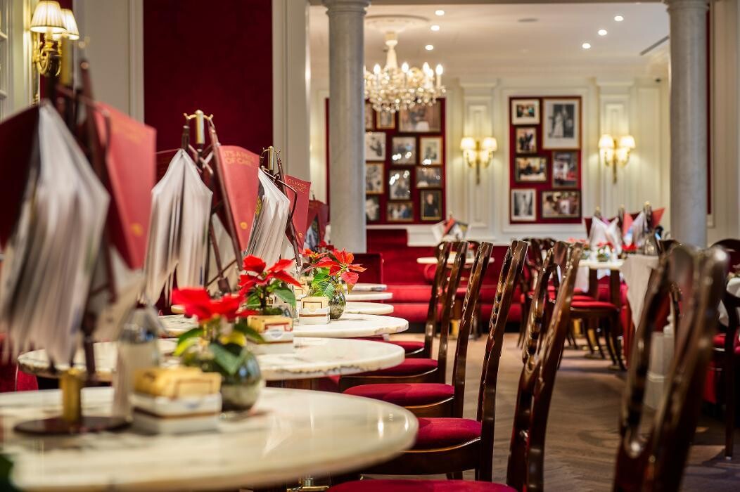 Bilder Café Sacher Salzburg