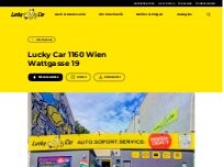 Website Screenshot Lucky Car