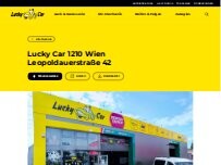 Website Screenshot Lucky Car