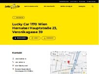 Website Screenshot Lucky Car - DER Spezialist für Lack & Karosserie!