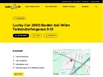 Website Screenshot Lucky Car - DER Spezialist für Lack & Karosserie!