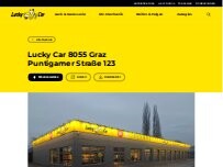Website Screenshot Lucky Car
