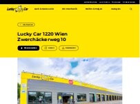 Website Screenshot Lucky Car