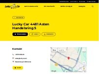 Website Screenshot Lucky Car