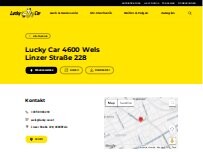 Website Screenshot Lucky Car