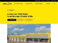 Website Screenshot Lucky Car