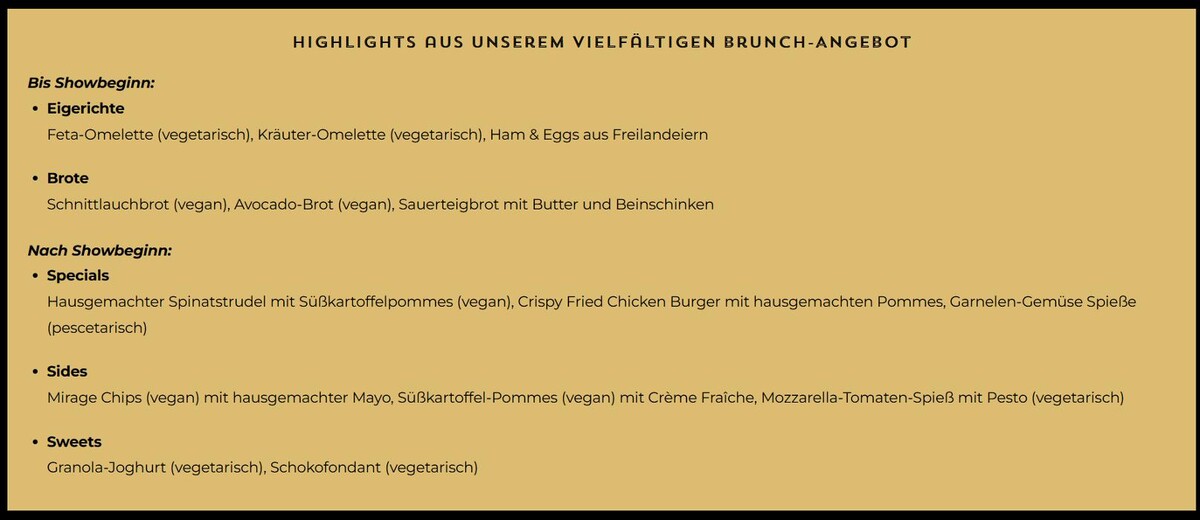 Bilder Mirage - Die Eventlocation im Prater