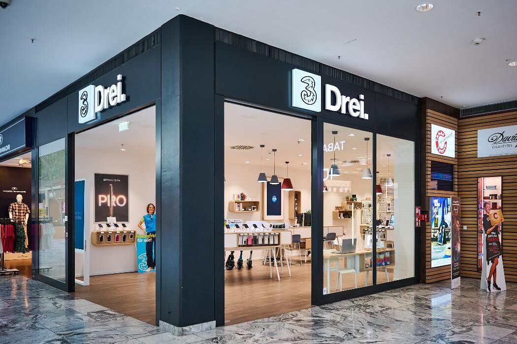 Bilder Drei Shop St. Pölten Traisenpark