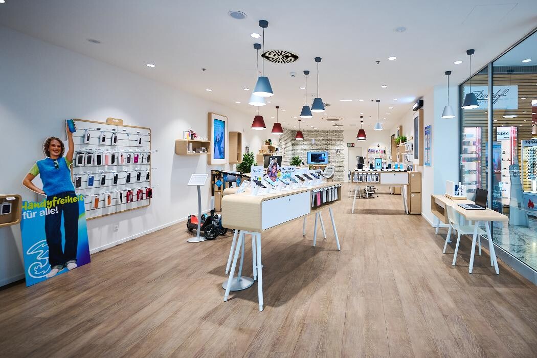 Bilder Drei Shop St. Pölten Traisenpark