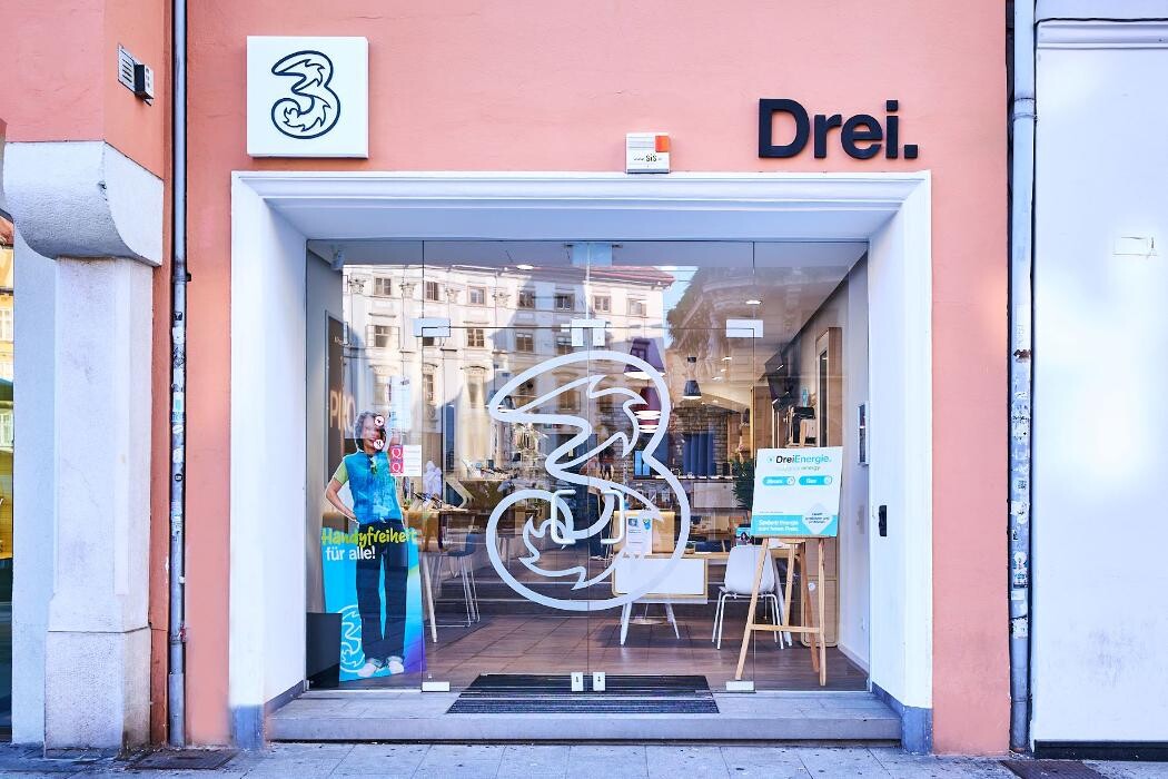 Bilder Drei Shop Graz Hauptplatz
