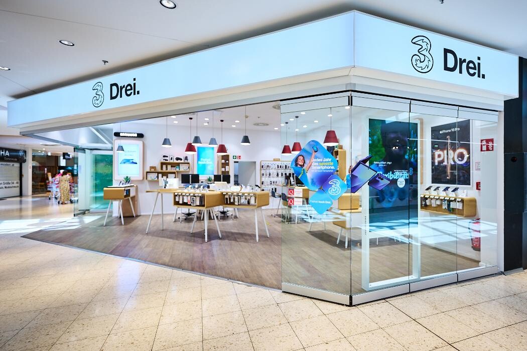 Bilder Drei Shop Linz Interspar