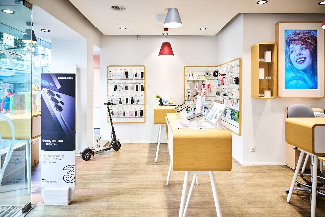 Bilder Drei Shop Linz Landstraße