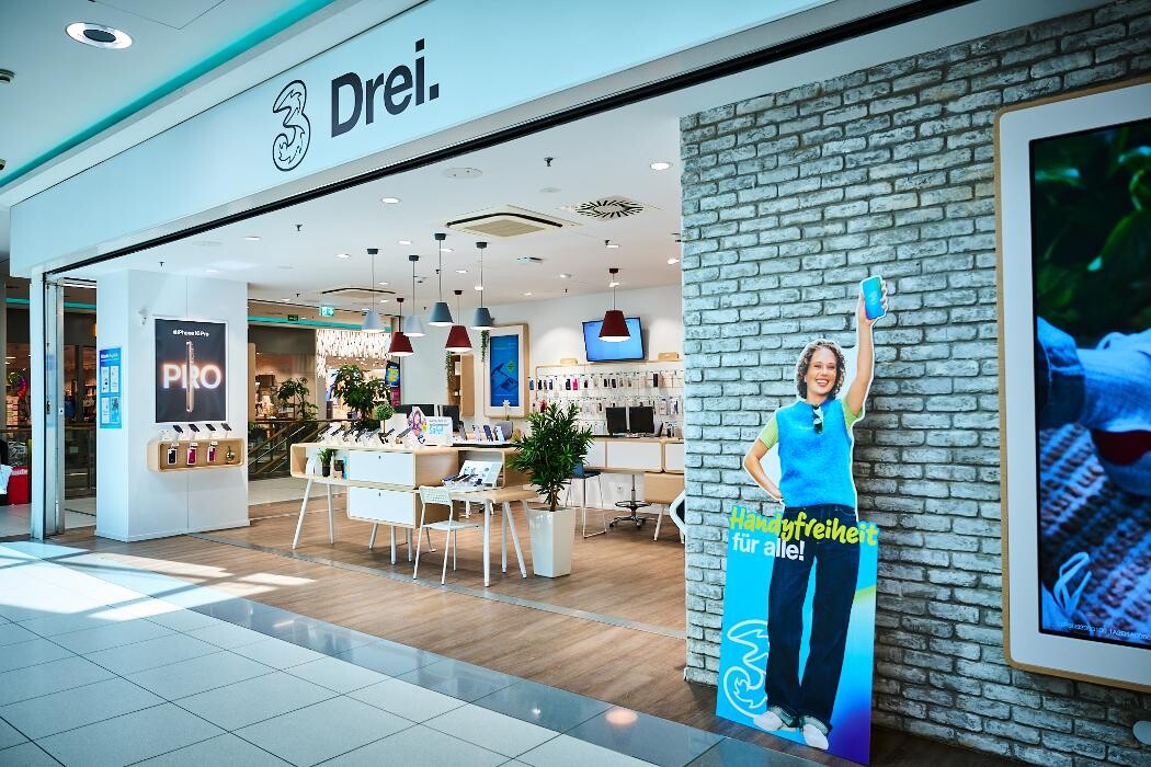 Bilder Drei Shop Wien Riverside