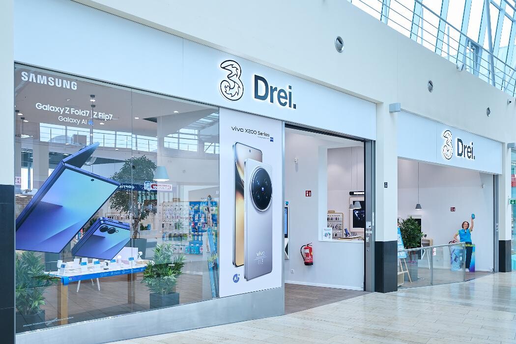 Bilder Drei Shop Wien Donauzentrum