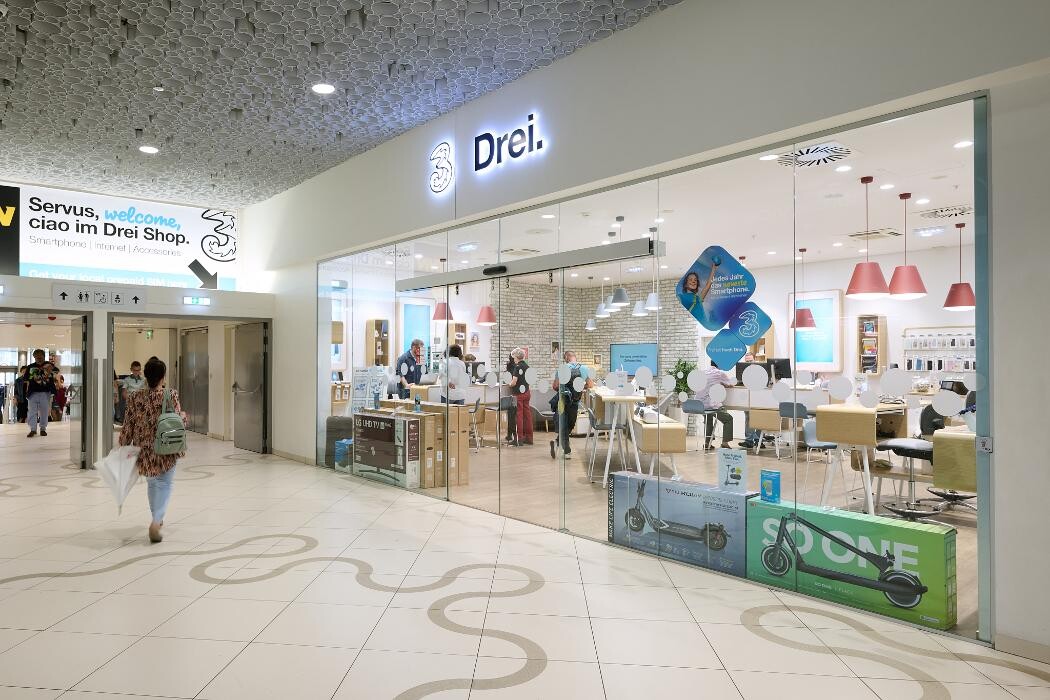 Bilder Drei Shop Wien Mitte - The Mall