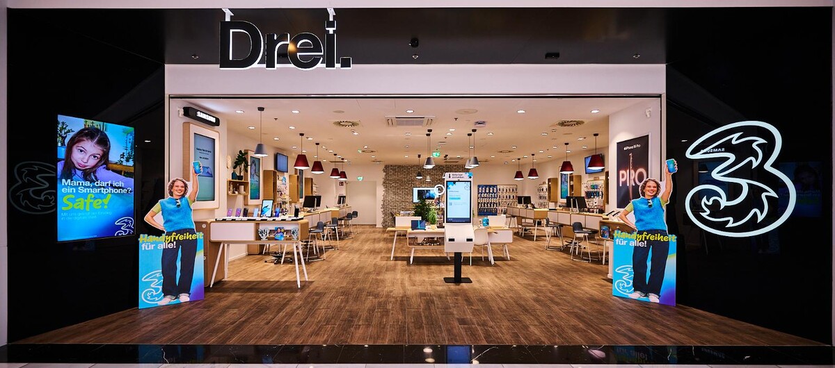 Bilder Drei Shop Vösendorf SCS