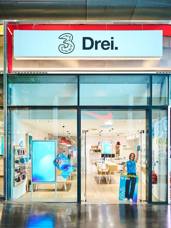 Bilder Drei Shop Graz Murpark