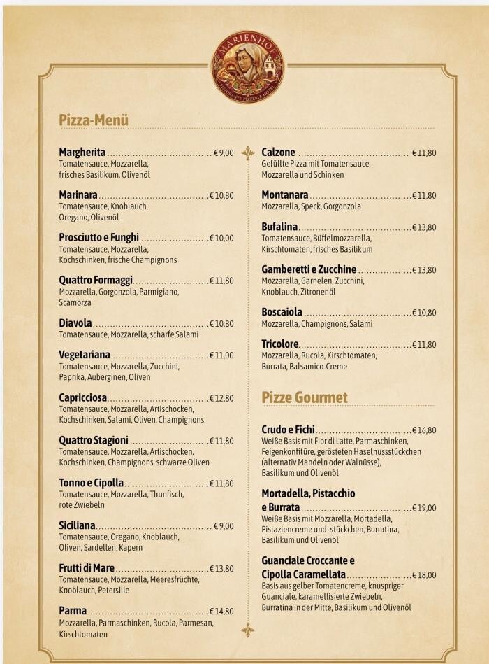 Bilder Marienhof Ristorante Pizzeria-Hotel