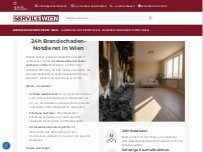 Website Screenshot Service Wien - Brandschaden Sanierung