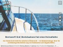 Website Screenshot Bootswerft Graf
