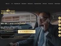 Website Screenshot Royal Taxi GmbH