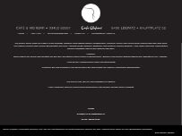 Website Screenshot Cafe Elefant