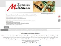 Website Screenshot Restaurant Millenium