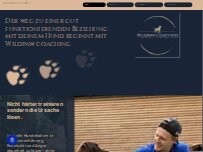 Website Screenshot Wildpaw Coaching