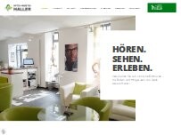 Website Screenshot Optik Akustik Haller e.U.