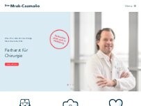 Website Screenshot Prim. Priv. Doz. Dr. Karl Philipp Mrak-Caamaño, MSc