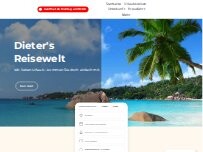 Website Screenshot Dieter's Reisewelt