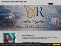 Website Screenshot JR-Versicherungsagentur