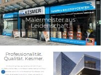 Website Screenshot Kesmer GmbH