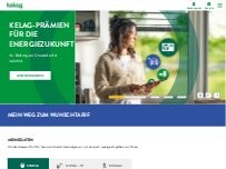 Website Screenshot Kelag Charging Station