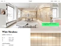 Website Screenshot VIU - Optiker & Brillengeschäft