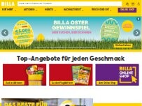 Website Screenshot BILLA