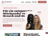 Website Screenshot Michelle Loibner - Die Sitzschule