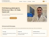 Website Screenshot Mag. Dr. Vlatko Spasenoski