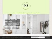 Website Screenshot Ordnungsschafferei - Manuela Sattlegger