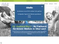 Website Screenshot Matthias Huber